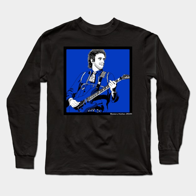 Gustavo Cerati Long Sleeve T-Shirt by Rama.Rabbit